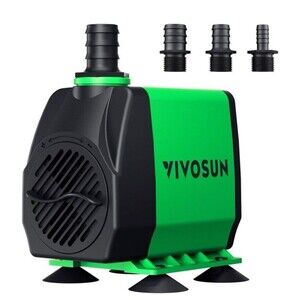 Submersible Pump (3000L/H,24W) 10Ft Lift Height Ponds,Fish Tanks, Aquariums Etc.